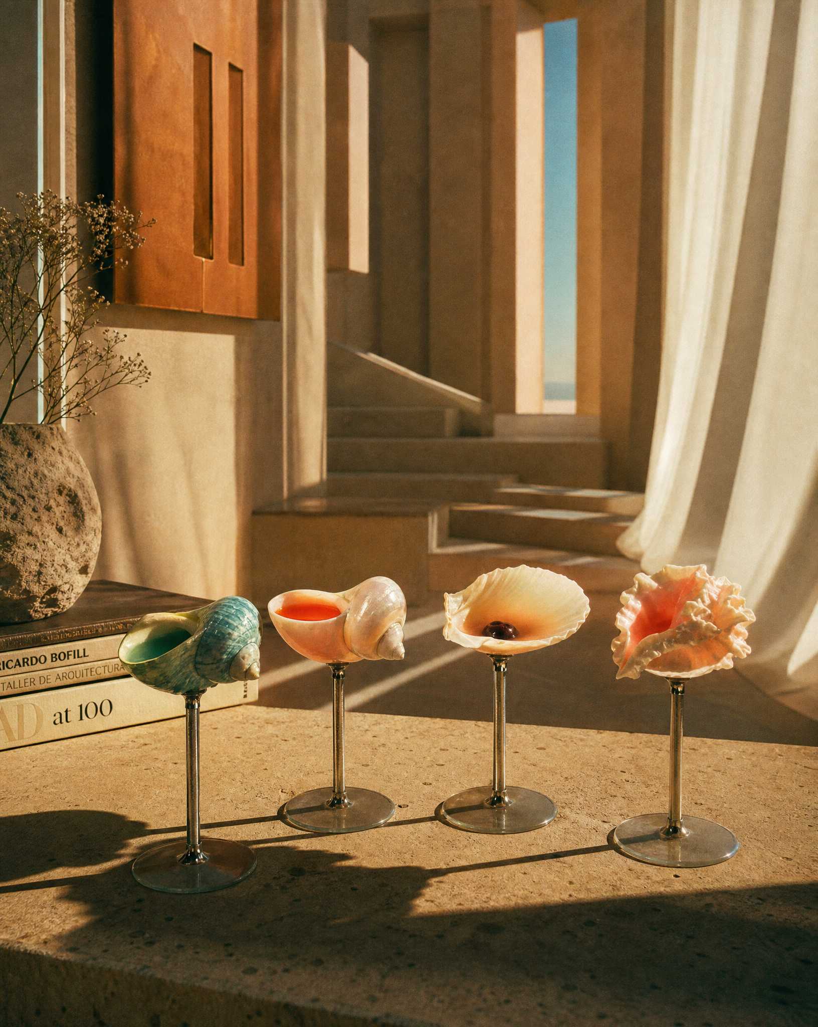 Moontide Chalice Glasses