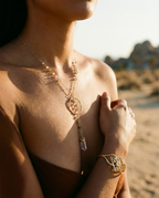 Sunveil Lariat Necklace