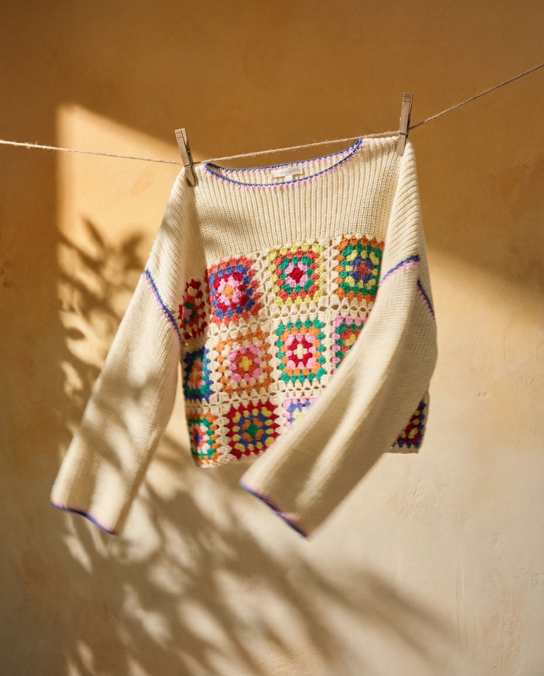 Sunspell Crochet Pullover