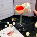 Handmade Seashell Conch Wine Glass-4