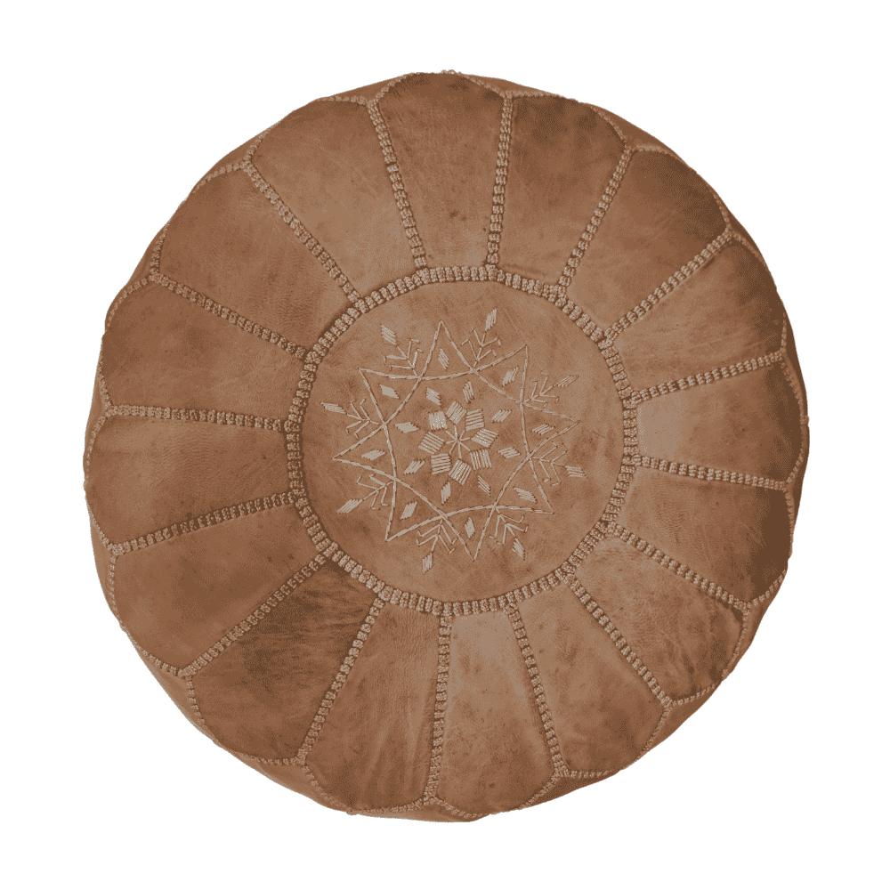 The Atlas Sun Pouf Cover