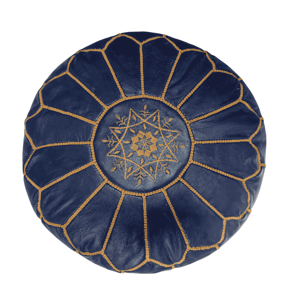 The Atlas Sun Pouf Cover