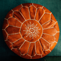 The Atlas Sun Pouf Cover