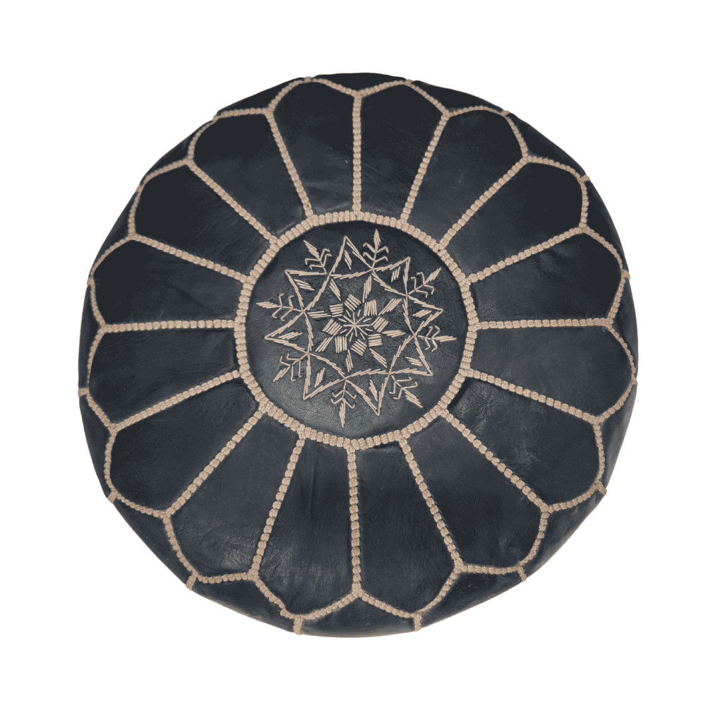 The Atlas Sun Pouf Cover