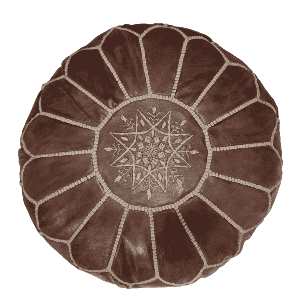The Atlas Sun Pouf Cover