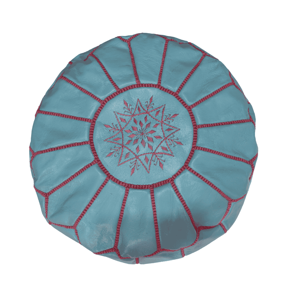 The Atlas Sun Pouf Cover