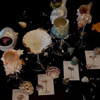 Handmade Seashell Conch Wine Glass-6