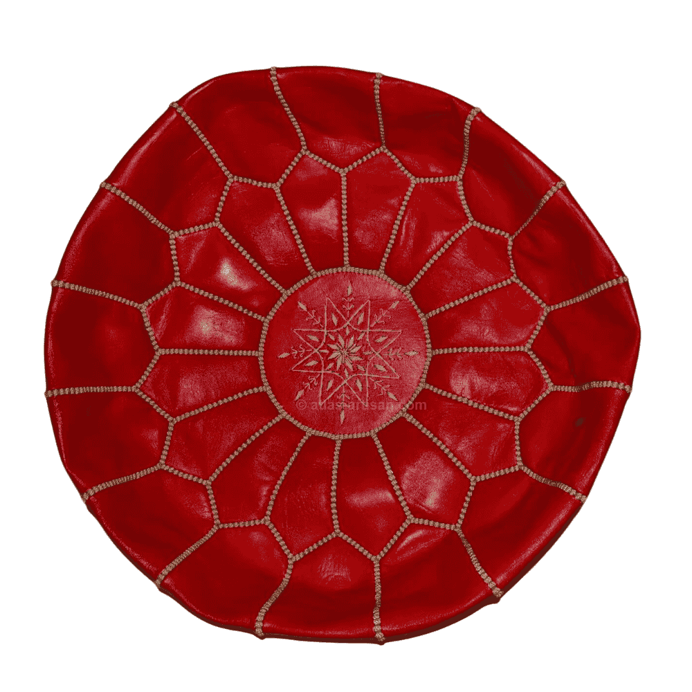 The Atlas Sun Pouf Cover